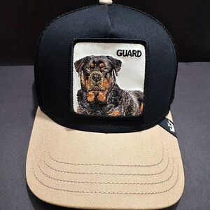 Rottweiler Cap “Guard” The Farm Trucker Snapback by Goorin Bros.